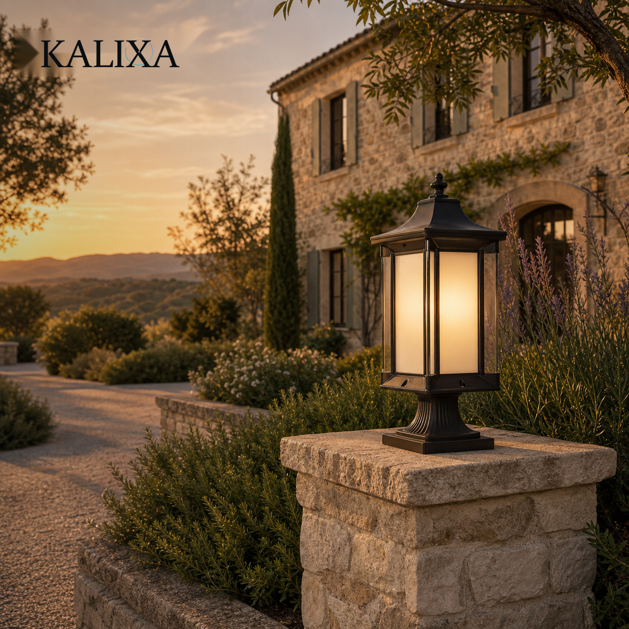 KK06 2086s3l Countryside Villa Goldenhour