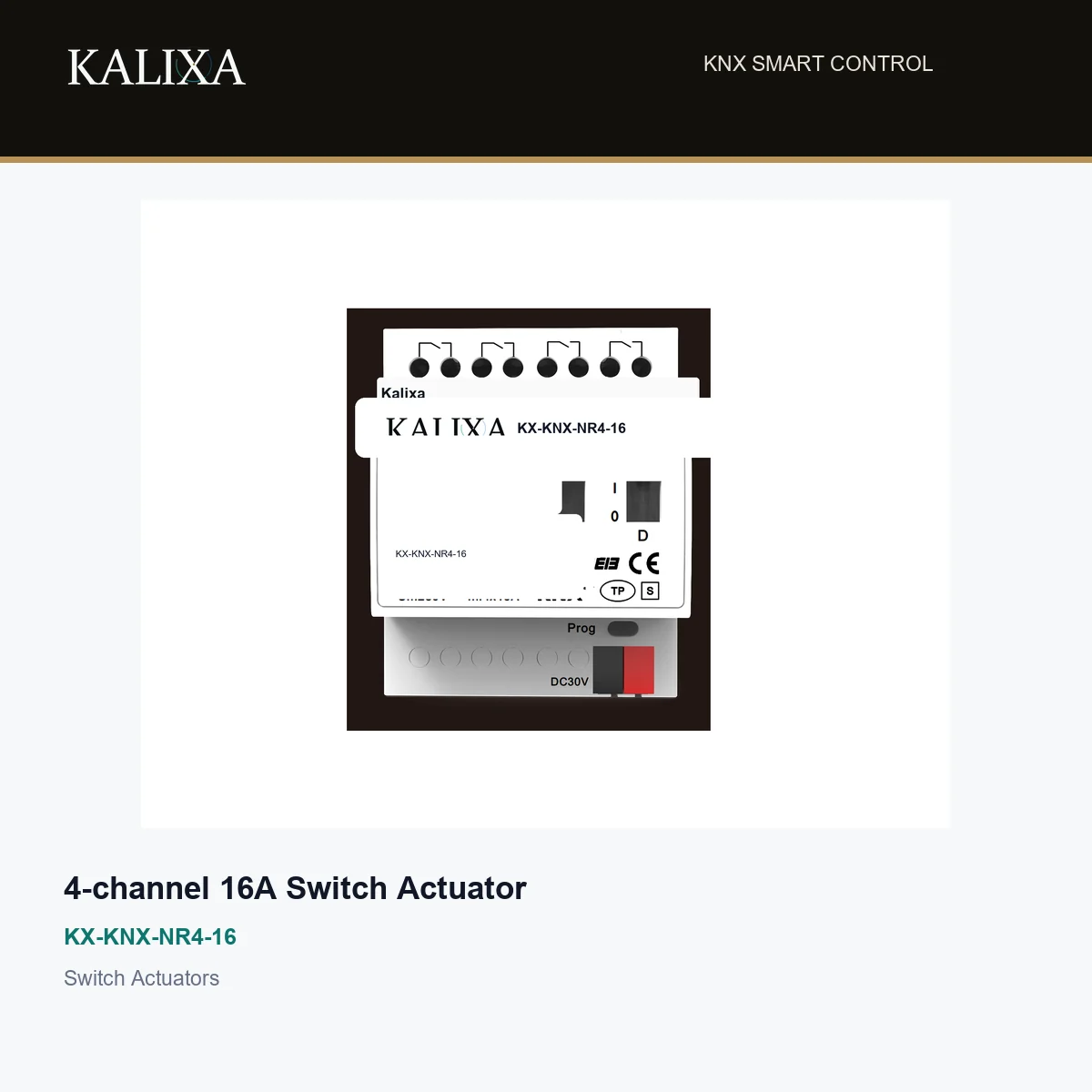 4-channel 16A Switch Actuator