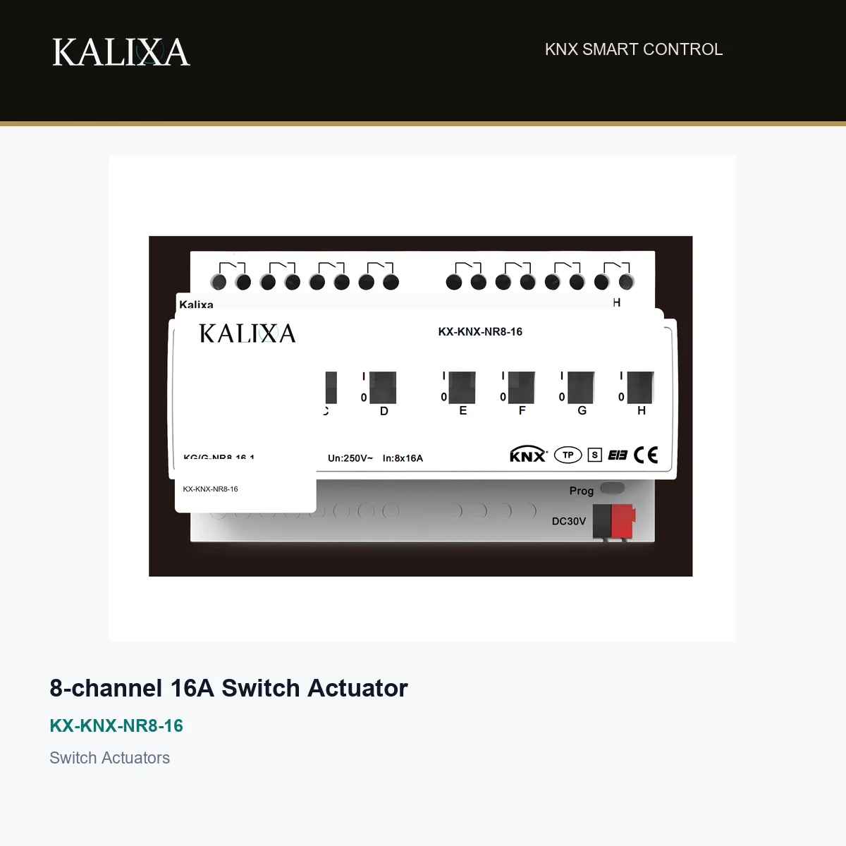 8-channel 16A Switch Actuator