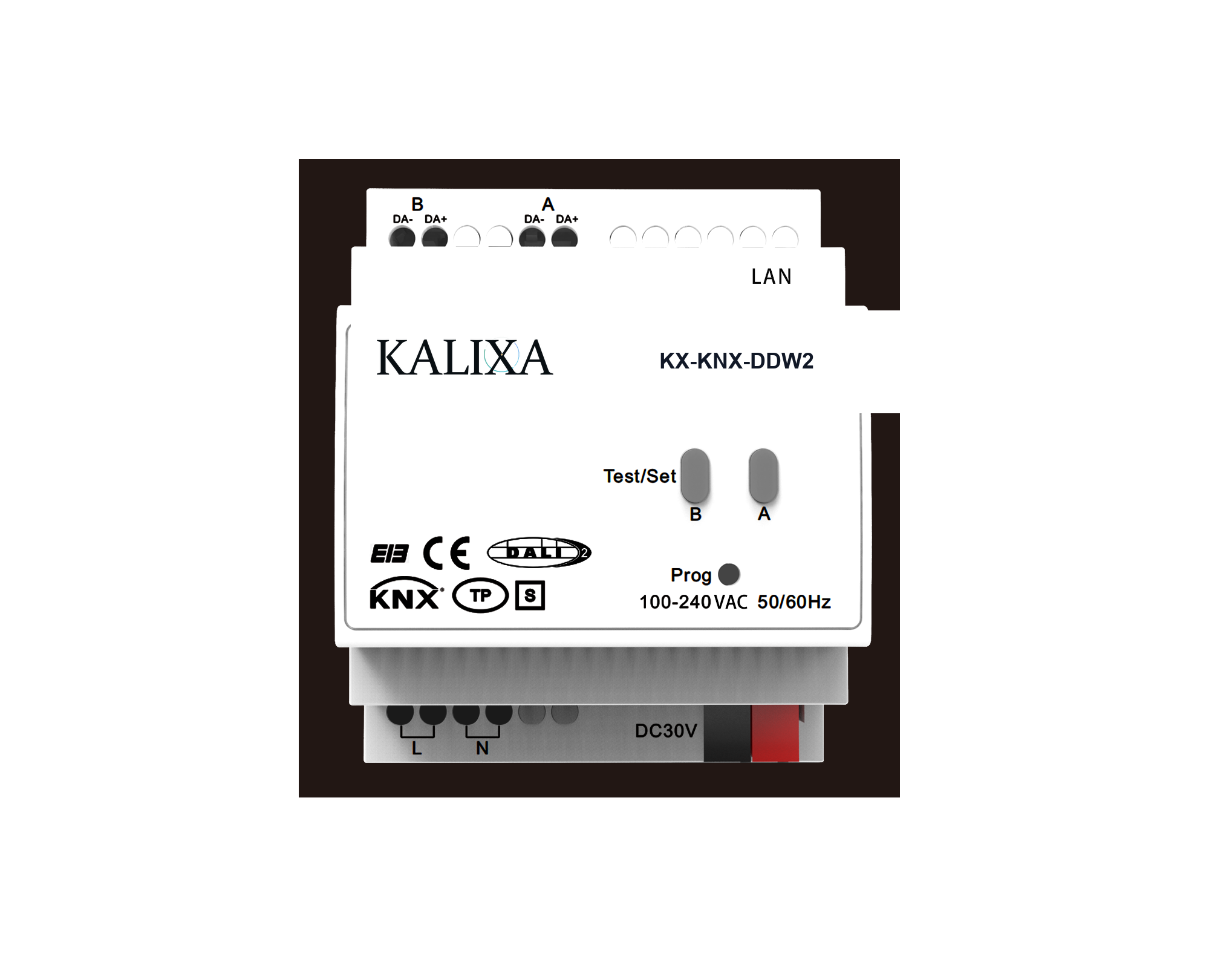 2-channel KNX-DALI Gateway